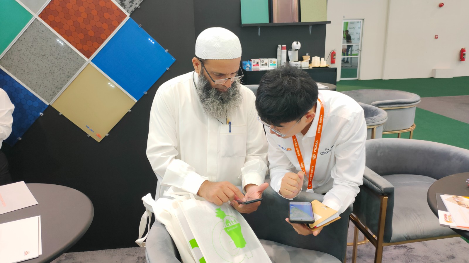 Yingli Gainsolar appeared at the 2023 Saudi Solar Energy Exhibition