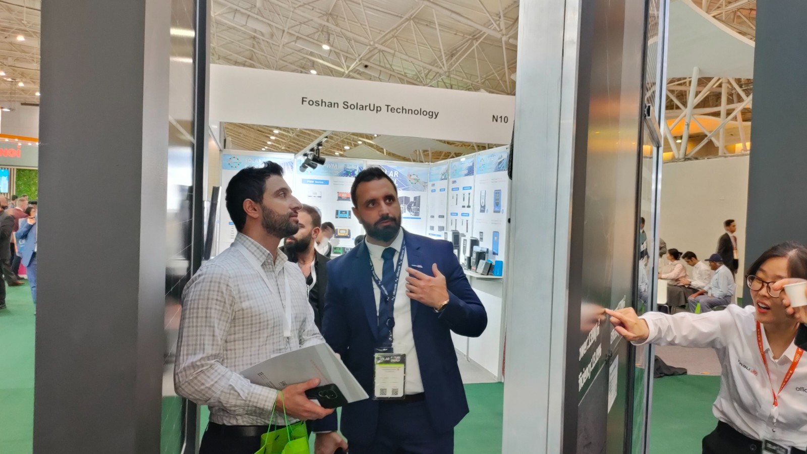 Yingli Gainsolar appeared at the 2023 Saudi Solar Energy Exhibition