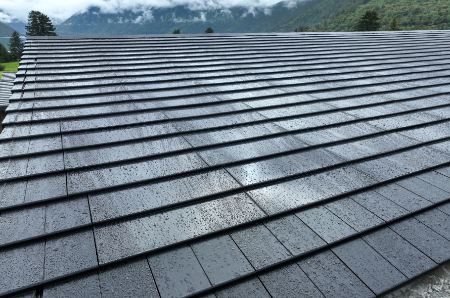 Clean Solar Roof Tiles