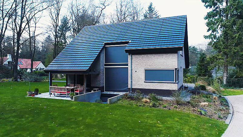 Gain Solar installed solar Shingles for a Dutch customer
