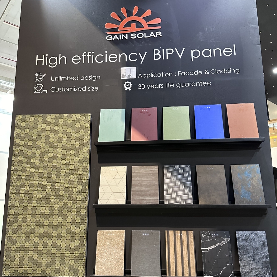 Gain Solar Colored Solar Tile Products