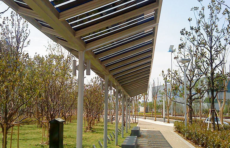 Parking PV | Suzhou Xinggang Street Gallery Frame