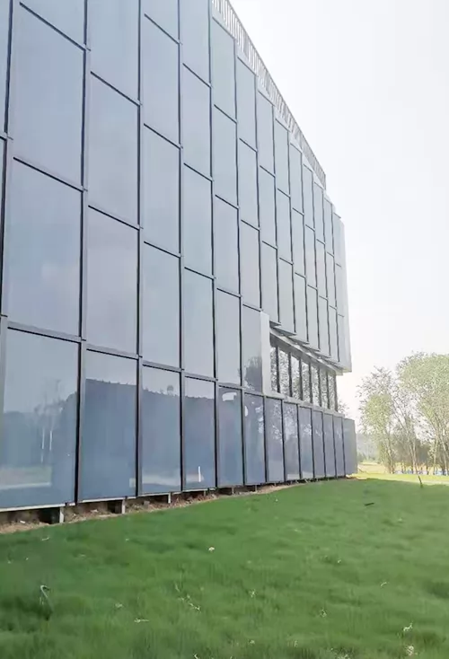 BIPV Facade System | Shandong Zibo Entrepreneurship and Innovation Park Service