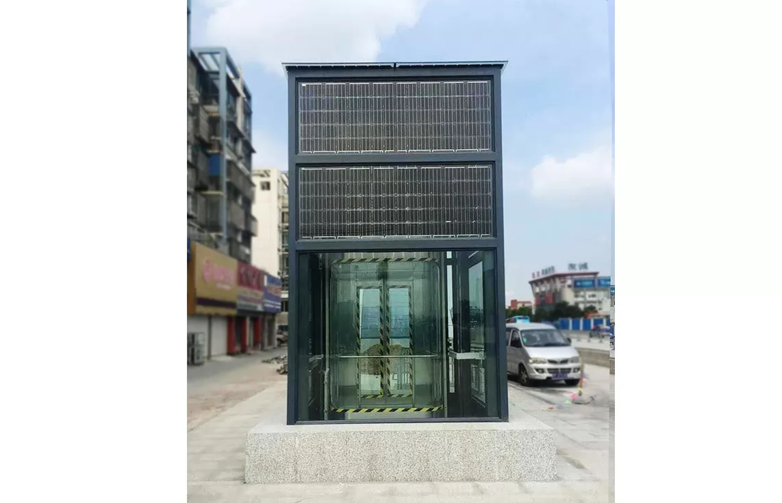 BIPV Noisy Barrier | Elevator Shaft