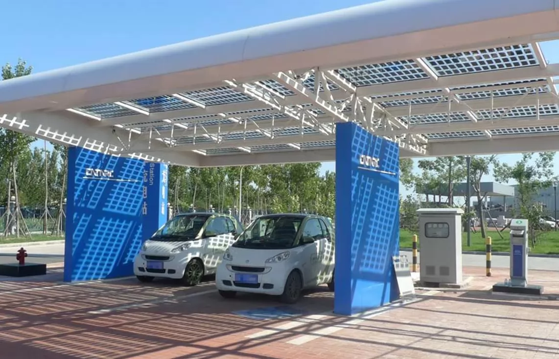 Parking PV | Tianjin Automobile Research Center Charging Station