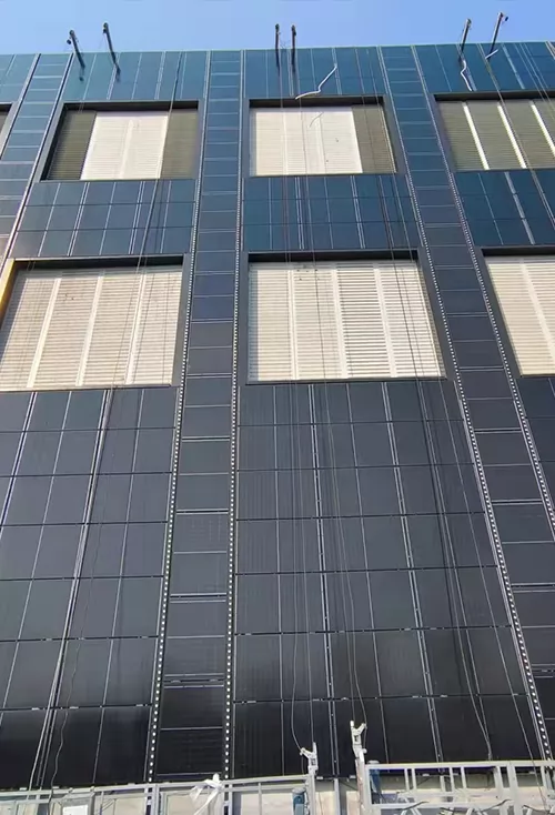 BIPV Facade System | PV + Data Center Demonstration Project