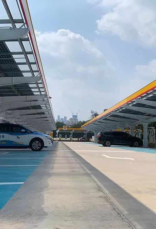 Shell (China) Happy Valley Photovoltaic Carport Project