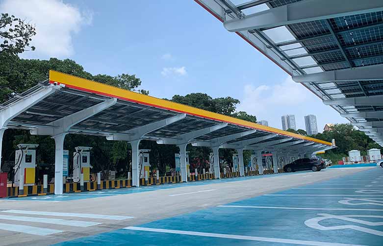 Shell (China) Happy Valley Photovoltaic Carport Project