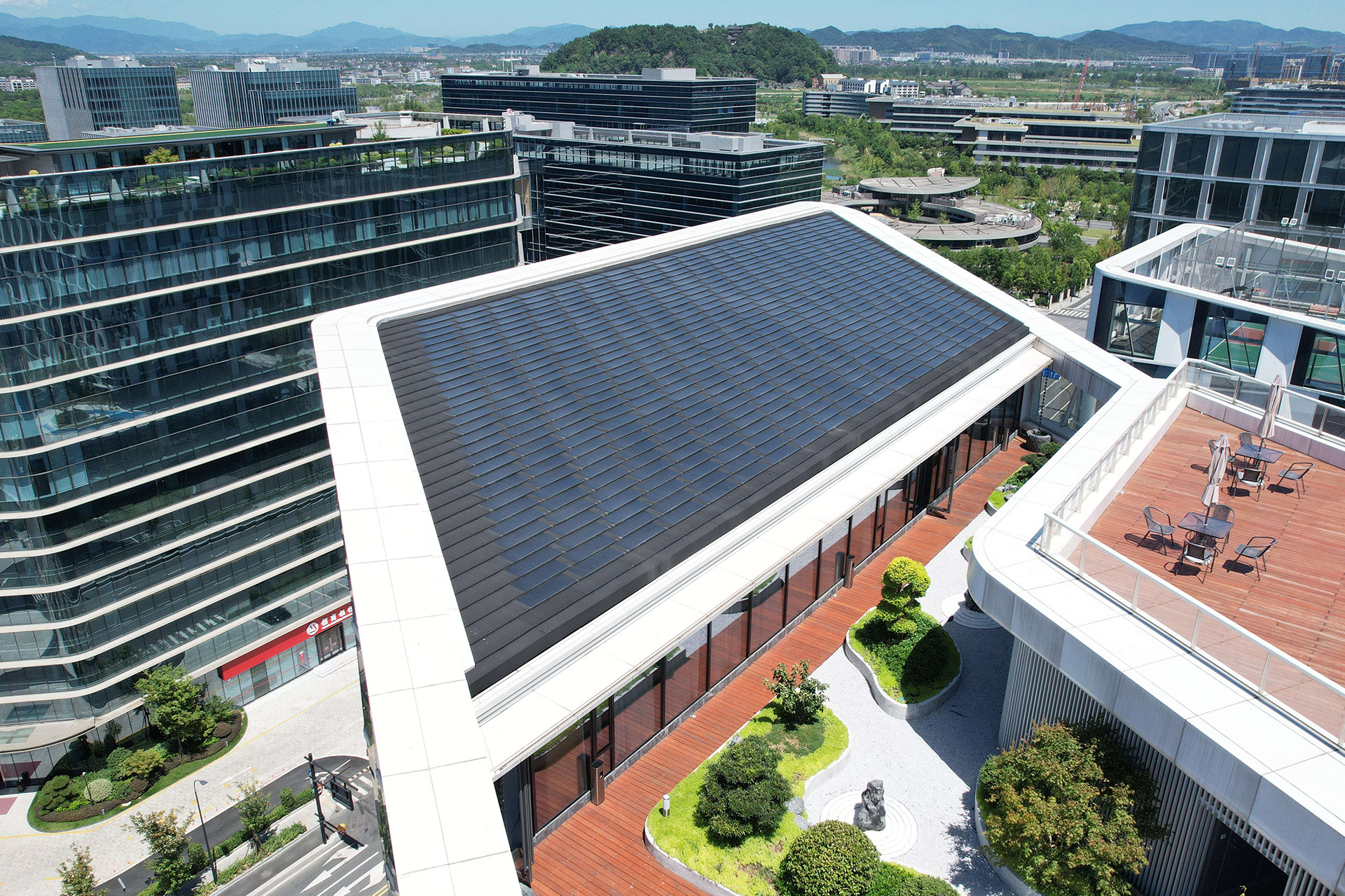 Hangzhou solar roof tiles project (42kw) - T MAX L