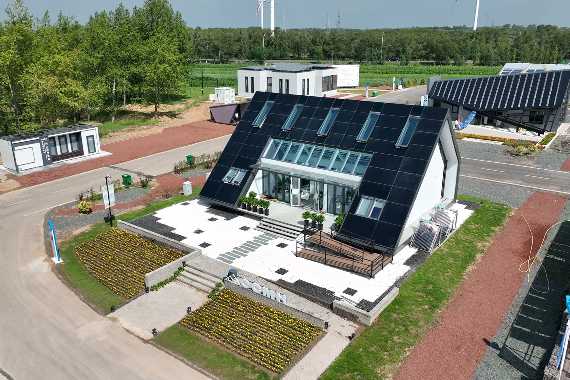 BIPV Facade System | Solar International Decathlon Competition--Chongqing Univer