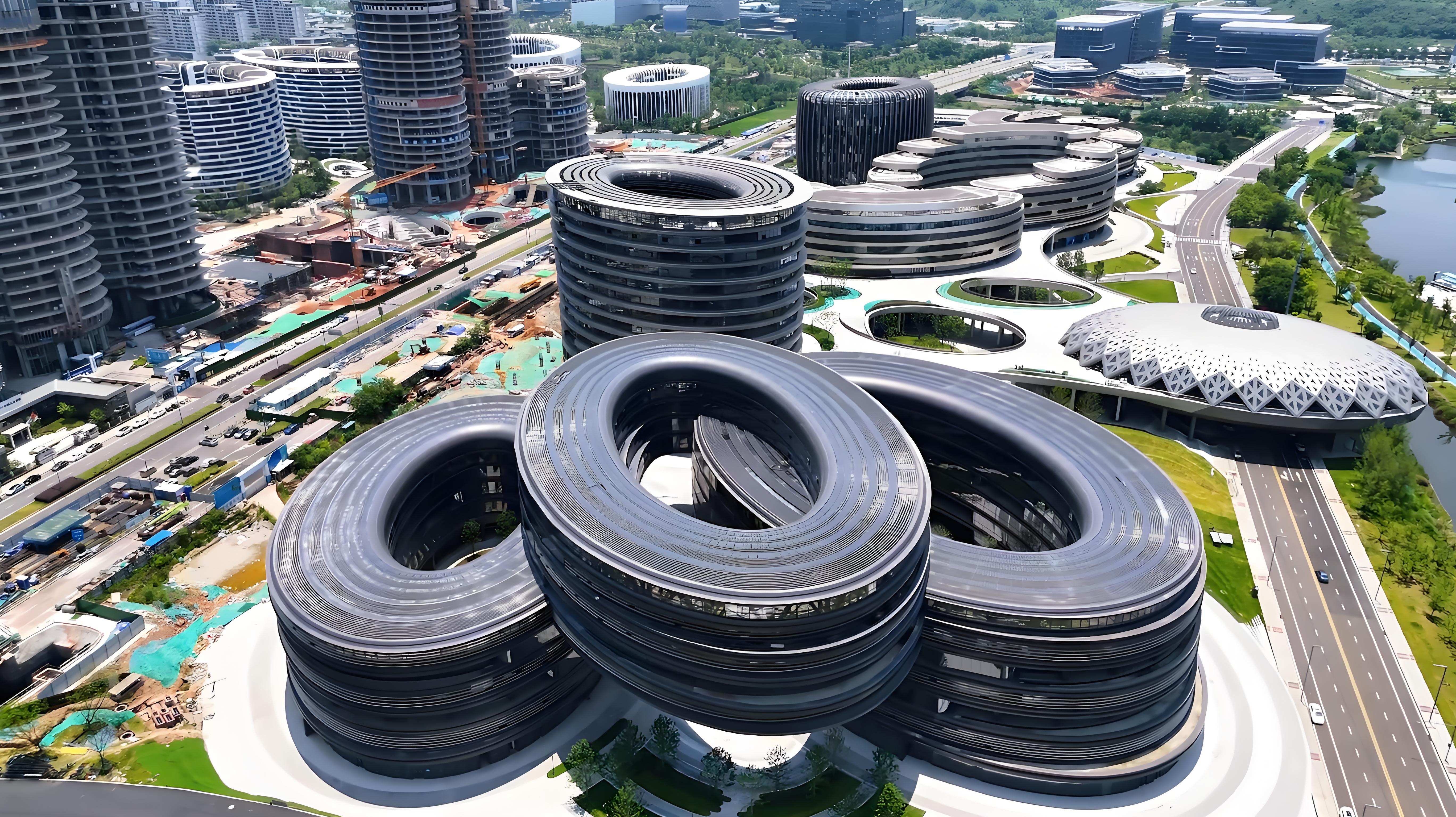 Chengdu Science and Technology Innovation Eco-Island "Star Ring Pavilion"