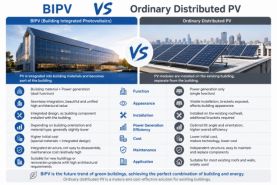 BIPV VS Ordinary Distributed PV